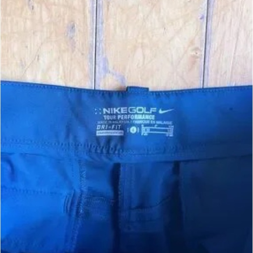 Cobalt Blue Cropped Pants - Picture 4 of 8
